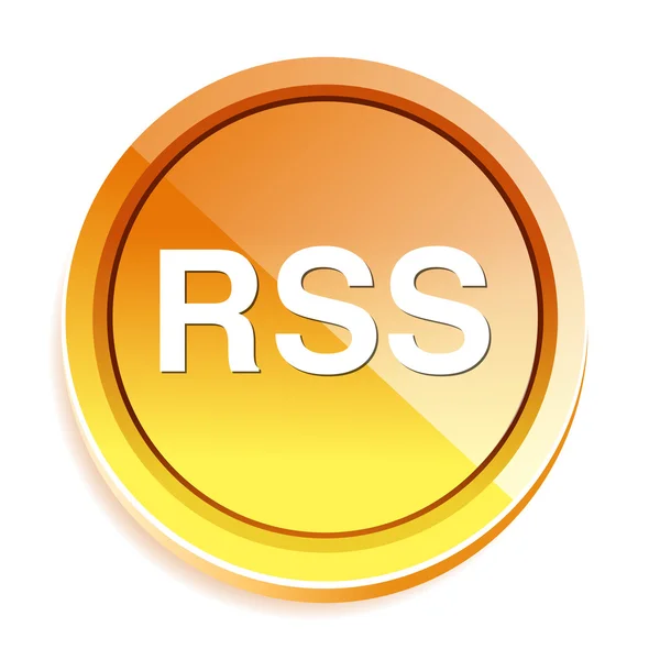 RSS-ikonen för webben — Stock vektor