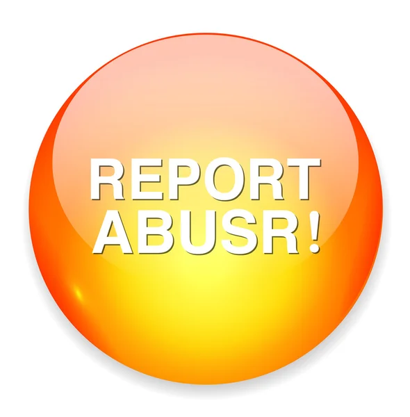 Report Abuse Button — Stock Vector