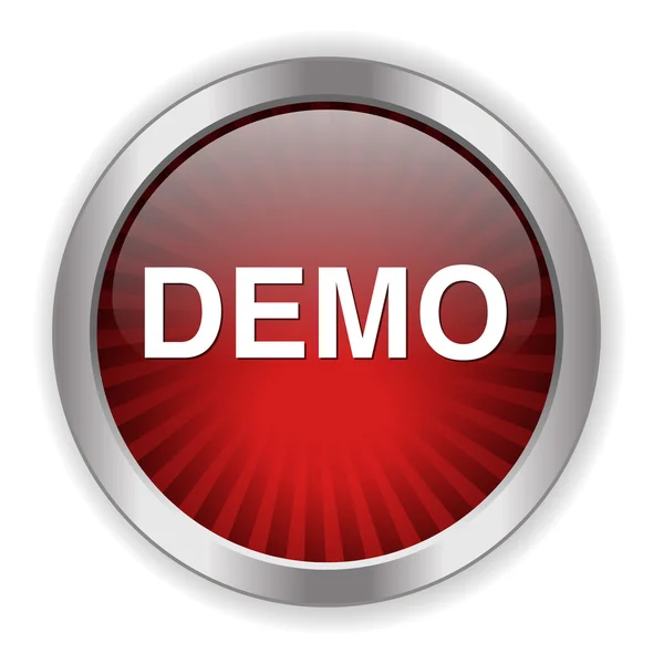 Demo-web ikon — Stock Vector