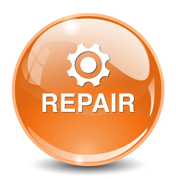 Ícone de botão de reparação —  Vetores de Stock