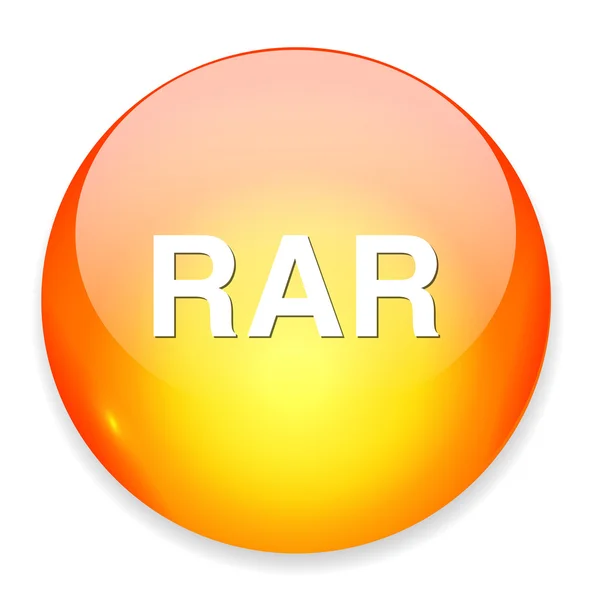 Rar-Dateisymbol — Stockvektor