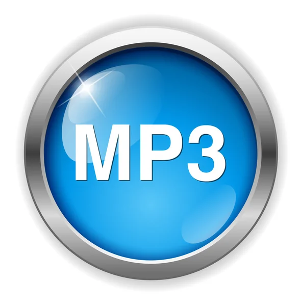 Mp3-Websymbol — Stockvektor