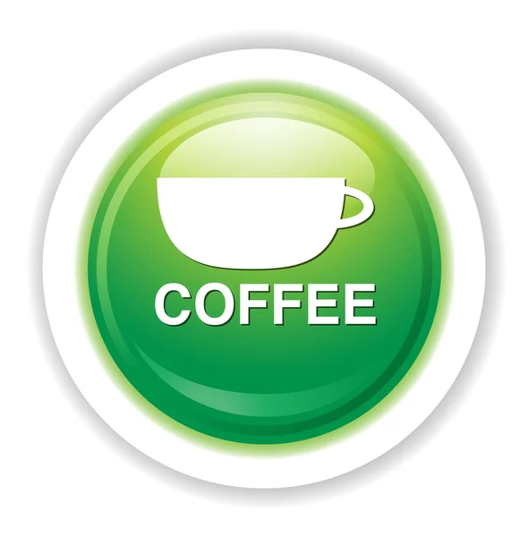 Icône web café — Image vectorielle