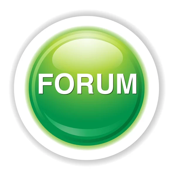 Icona web del forum — Vettoriale Stock