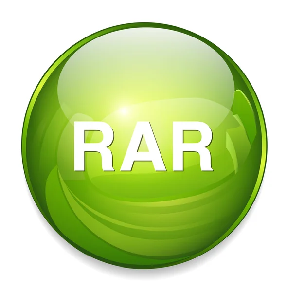 Rar file icon — Stock Vector