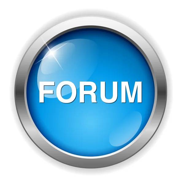 Icona web del forum — Vettoriale Stock