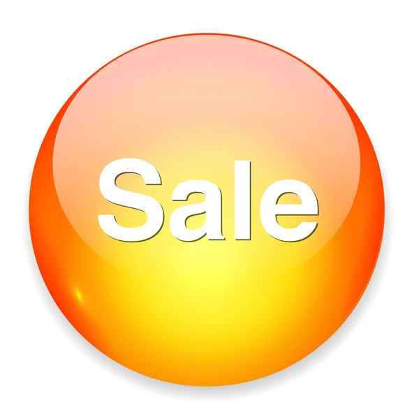 Icono del botón de venta — Vector de stock