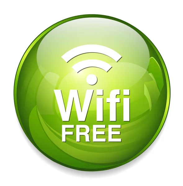 Icono wifi gratis — Archivo Imágenes Vectoriales