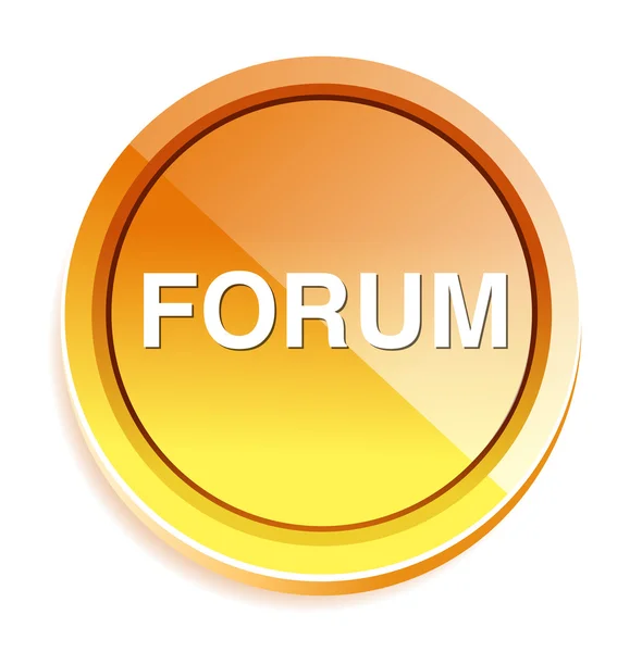 Icona web del forum — Vettoriale Stock