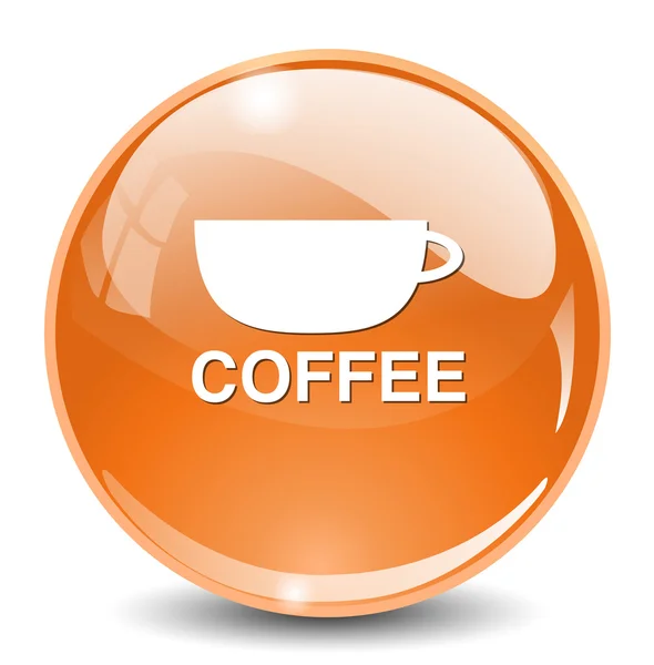 Иконка кофе — стоковый вектор