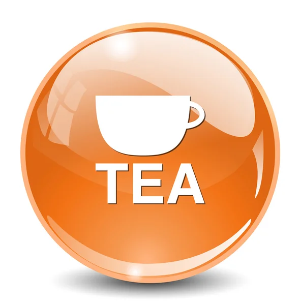 Иконка чая — стоковый вектор