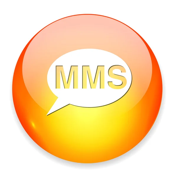 MMS web pictogram — Stockvector