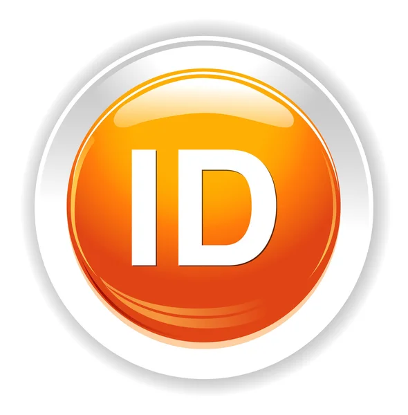 ID-kort-ikonen — Stock vektor