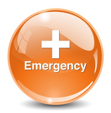 ilk yardım sağlık düğmesini işaret