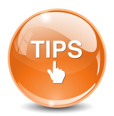 Tips Button icon clipart