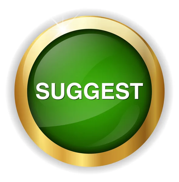 Suggest button icon — Stock Vector