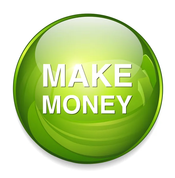 Make money icon — Stock Vector