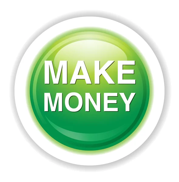 Make money icon — Stock Vector