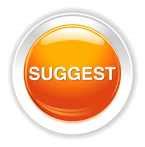 Suggest button icon — Stock Vector