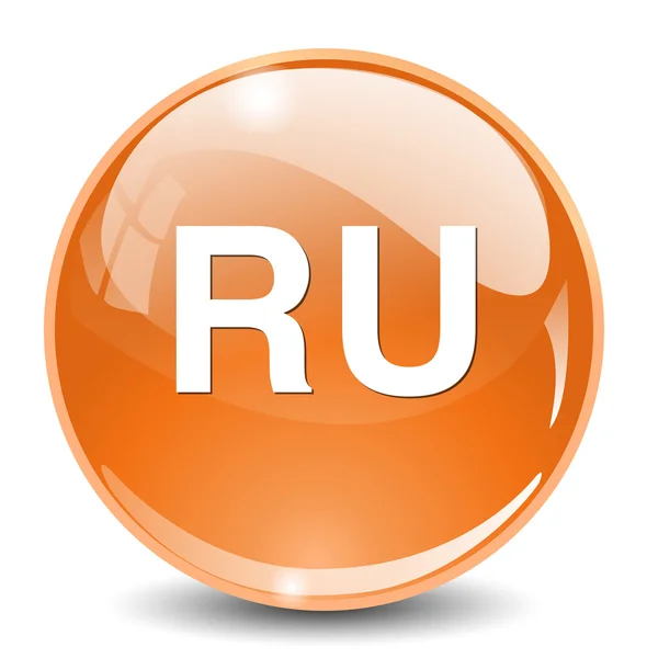 Bouton signe russe — Image vectorielle