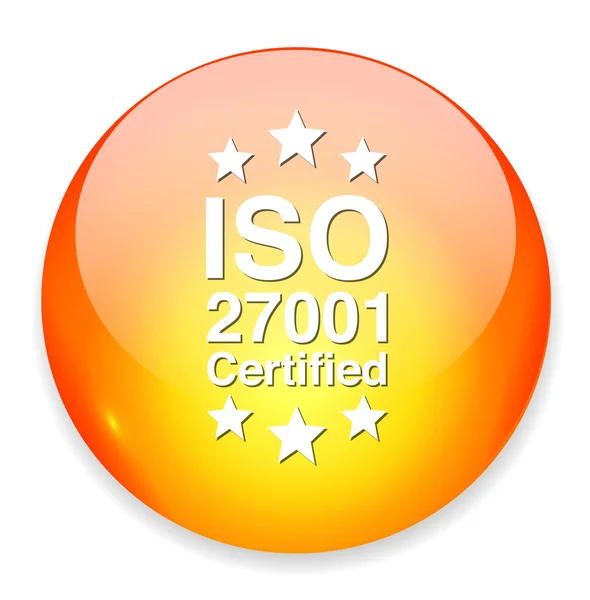 Ikona webové ISO — Stockový vektor