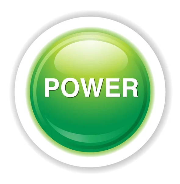 Icône Power web — Image vectorielle