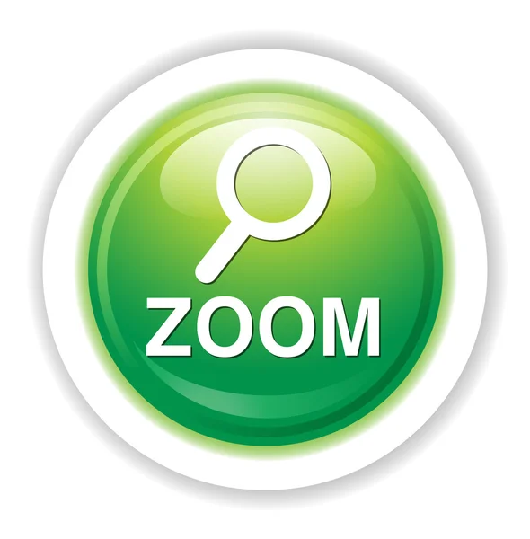 Icona web zoom — Vettoriale Stock