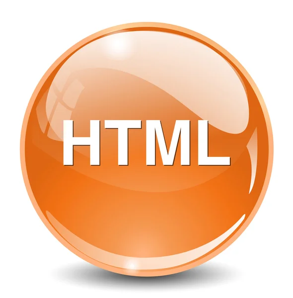 HTML işareti simgesi — Stok Vektör