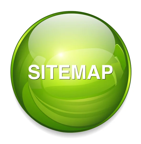 Pictogram van de knop sitemap — Stockvector