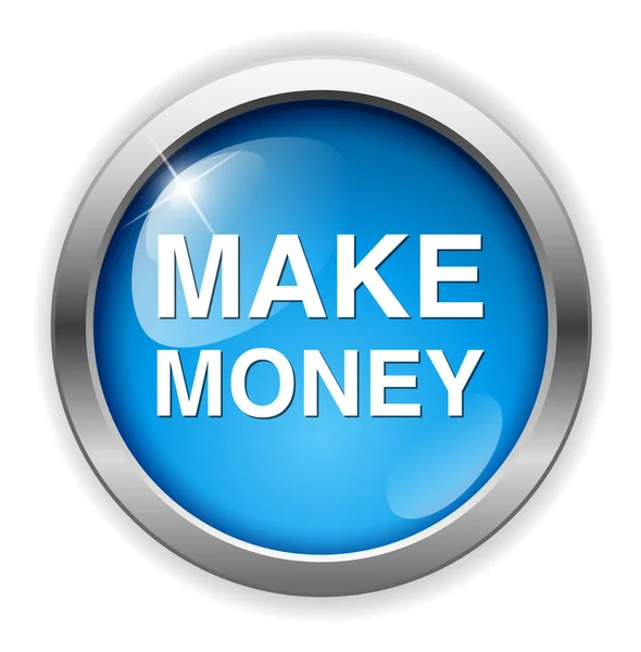 Make money icon — Stock Vector