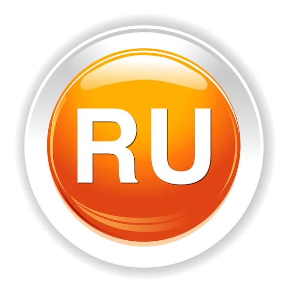 Bouton signe russe — Image vectorielle