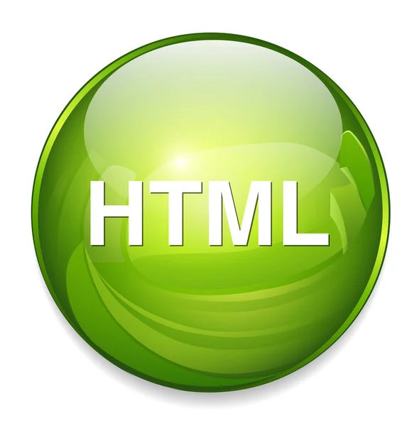 HTML işareti simgesi — Stok Vektör