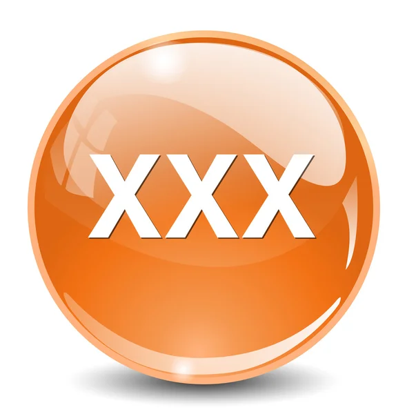 XXX-web ikon — Stock Vector