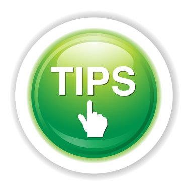 Tips Button icon clipart