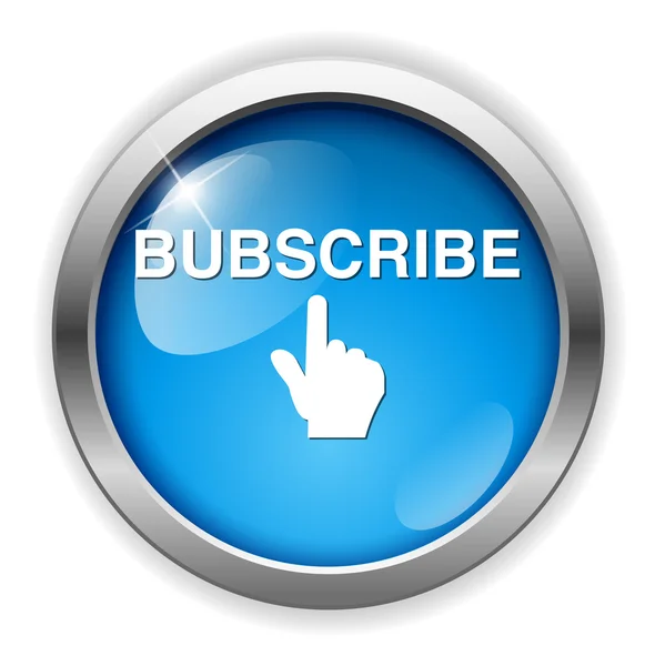 Subscribe button icon — Stock Vector