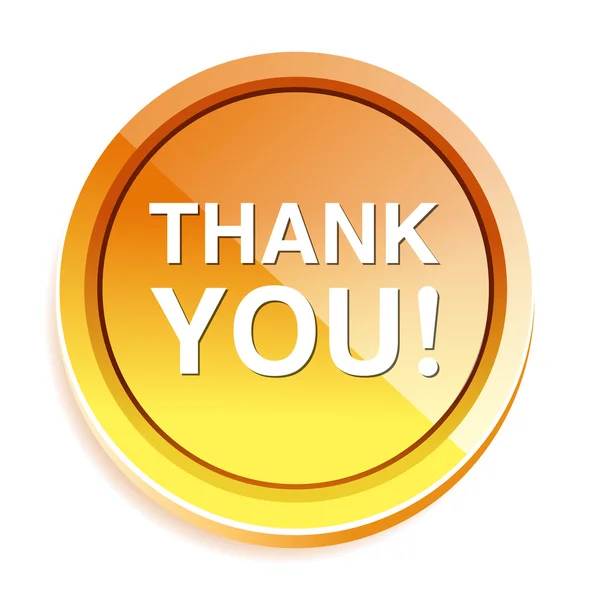 Thank you icon — Stock Vector