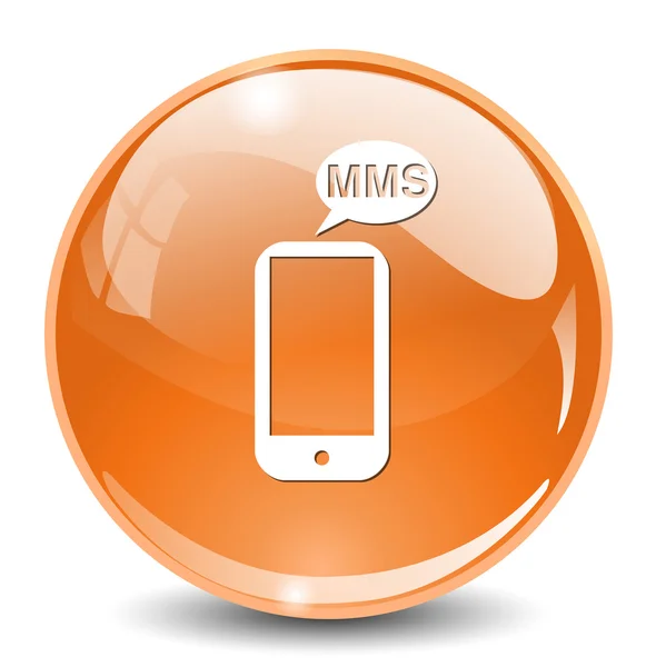 Icono web mms — Vector de stock