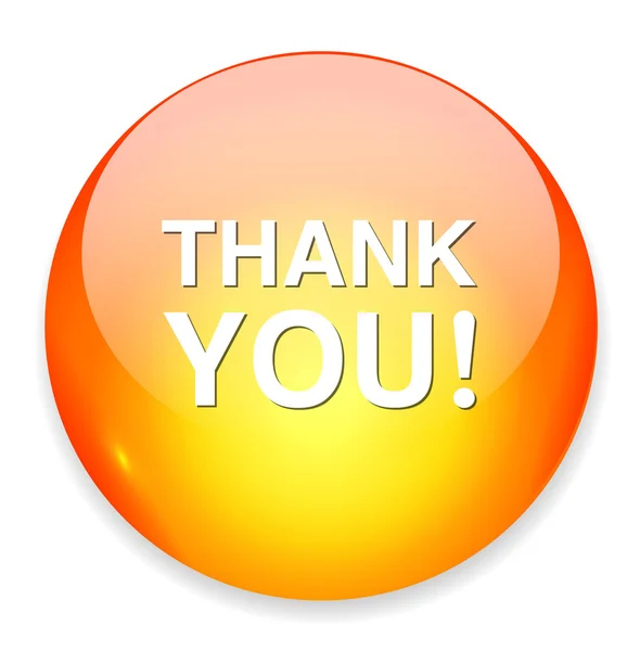 Thank you icon — Stock Vector