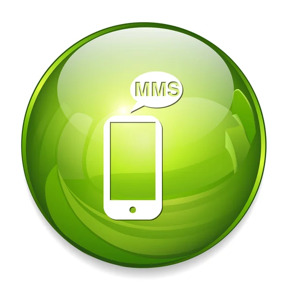 MMS web pictogram — Stockvector