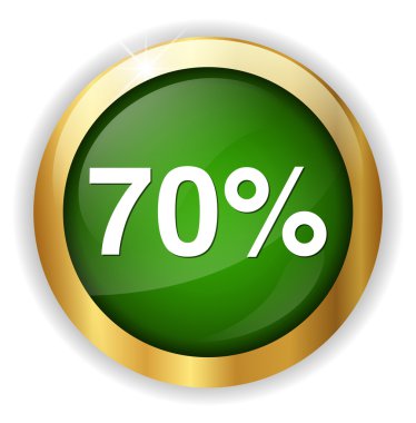 yüzde 70'i simgesi