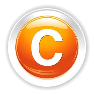 Telif hakkı web simgesi