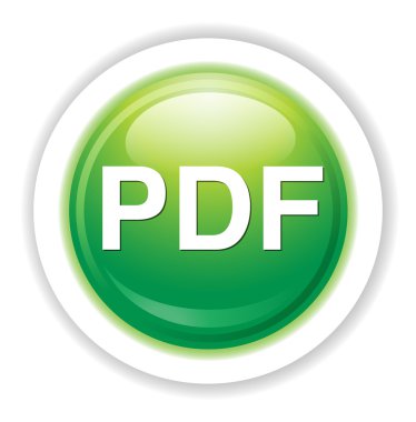 PDF düğme simgesi