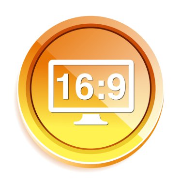 16:9 görüntü simgesini