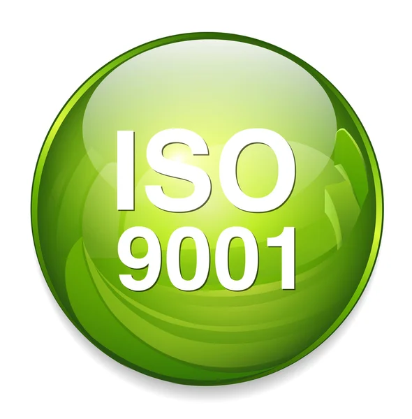 Ikona iso 9001 — Stockový vektor