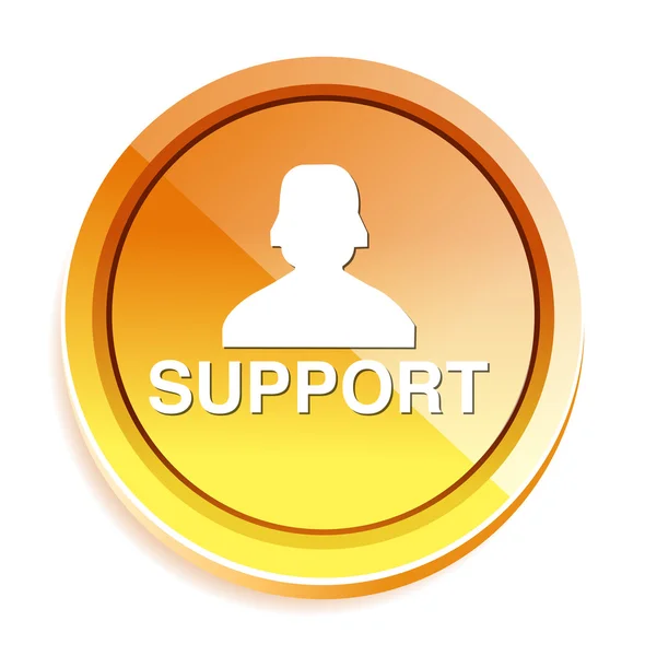 Icona web di supporto — Vettoriale Stock