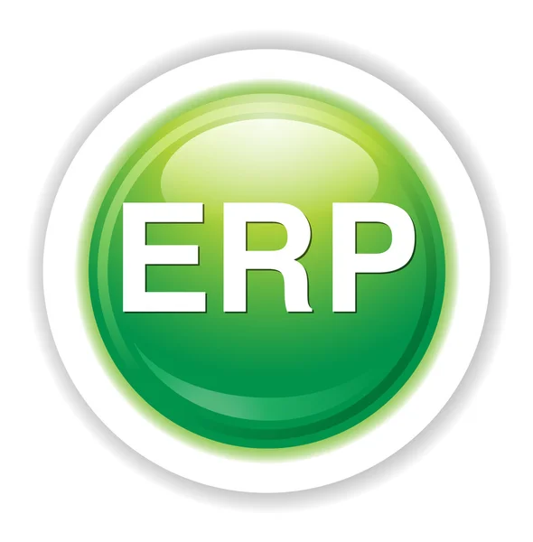 Icono web erp — Vector de stock