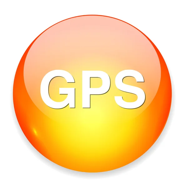 Gps web icon — Stock Vector