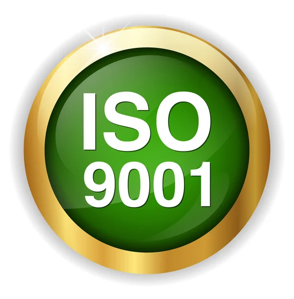 ISO 9001-ikonen — Stock vektor