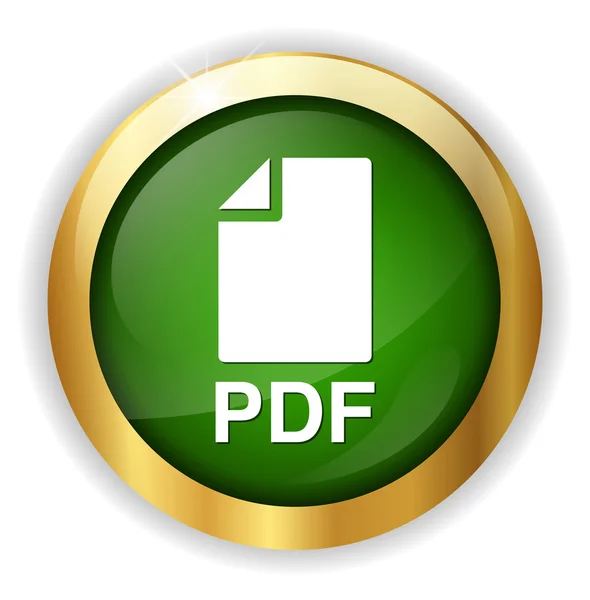 Icono web pdf — Vector de stock