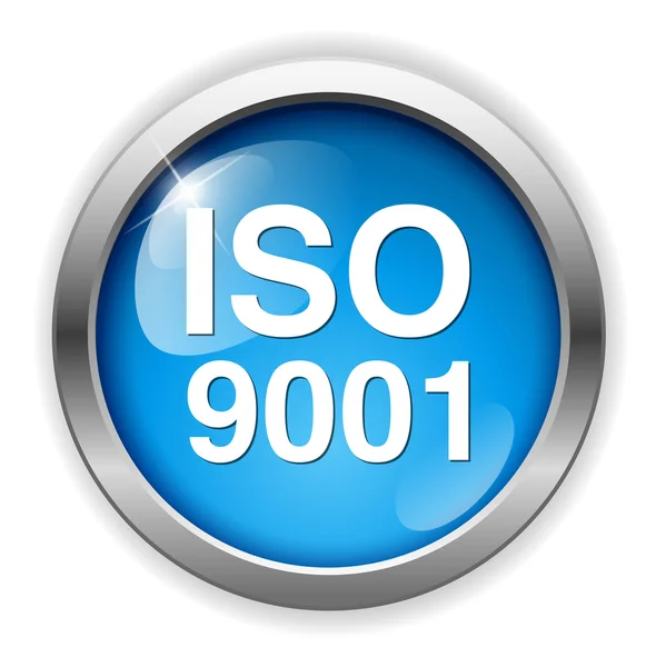 Ikona iso 9001 — Stockový vektor